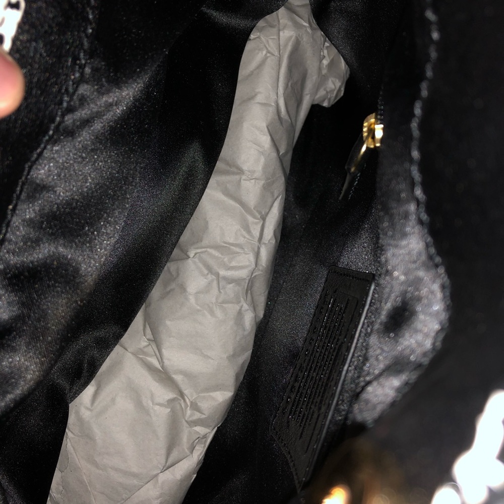 Coach black Python phoebe handbag - Picture 6 of 7